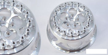 SSD 5 Hole Drag Rear LW Main Wheels SILVER SSD00521 2.0/3.0" back wheel 44mm