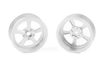 RC4WD Mickey Thompson 2.2" Drag Race Front Wheels Z-W0023 SILVER 5 Spoke