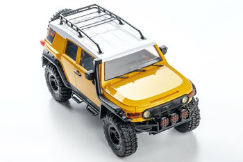 FMS Toyota FJ Cruiser 1/18th Scaler RTR FMS11806 18th Working lights Hard Body