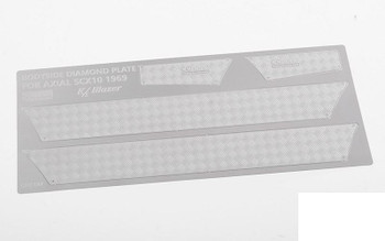 Side Diamond Plates for Axial SCX10 II 1969 Chevrolet Blazer VVV-C0641 RC4WD Sil