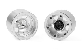 RC4WD American Racing 2.2" AR23 Beadlock Wheels Z-W0058 RC4WD 5 spoke SILVER