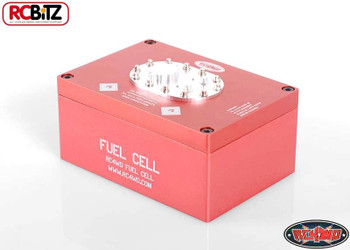 RC4WD Billet Aluminum Fuel Cell Radio Box RED TF2 Trail Finder G2 Gelande II