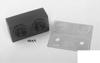 1/10 Subwoofer VVV-C0733 RC4WD 10th dual sud speaker box w/ grill details TOY