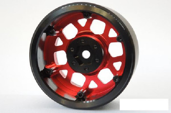 SSD 2.2" Boxer PL Beadlock Wheels RED SSD00565 Axial Ryft Losi Baja Rey ProLine