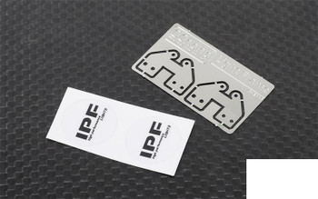 1/10 Round IPF Lights w/ LED 3mm VVV-C0214 RC4WD 10th 18mm dia spot fog RC TOY