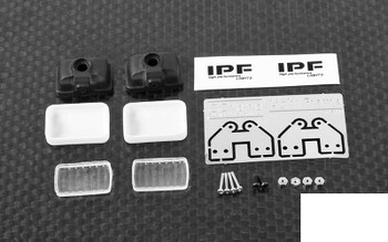 1/10 Square IPF Lights VVV-C0224 RC4WD 10th 18x13mm dia spot fog RC TOY