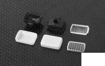 1/10 Square IPF Lights w/ LED VVV-C0229 RC4WD 10th 18x13mm dia spot fog RC TOY