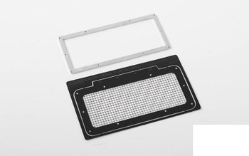 TOY Kahn Style Front Grille for D90 D110 Bodies BLACK VVV-C0316 RC4WD RC 10th