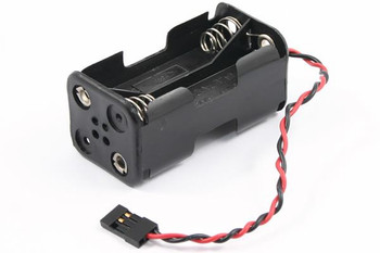 Etronix RX Battery Case Pack w/Futaba Servo Plug ET0256 for 4xAA Holder RX Power