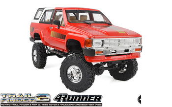 RC4WD Trail Finder 2 RTR w/1985 Toyota 4Runner Hard Body Set RED Z-RTR0063