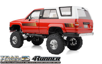 RC4WD Trail Finder 2 RTR w/1985 Toyota 4Runner Hard Body Set RED Z-RTR0063