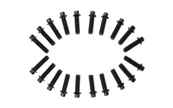 RC4WD Miniature Scale Hex Bolts (M1.6 x 6mm) (Black) Z-S0292 Detail Bolt RC
