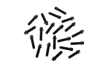 RC4WD Miniature Scale Hex Bolts (M1.6 x 6mm) (Black) Z-S0292 Detail Bolt RC