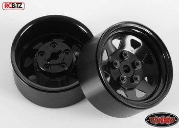 5 Lug Wagon 1.9 scale Steel Stamped Beadlock Wheel 1 BLACK Pin RC4WD Z-Q0023