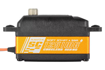 Savox Digital Low Profile Servo 9Kg @ 6V SAV-SC1251MG+ Metal Gear 25.4mm deep