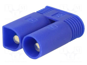 Etronix Blue EC5 Male to Battery Charging Cable 4mm bullet connector Lead ET0263