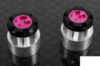 Scale Aisin Yota Style Hubs CHOOSE Front Rear & Tools  Threaded center caps[Front HUBS]