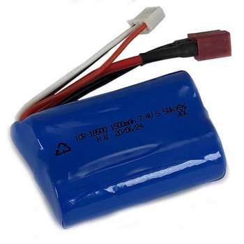 FTX Tracer Hi-Capacity Li-Ion 7.4V 1500mah Battery For Brushed Deans FTX9789 T