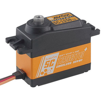 Savox High Torque Coreless Digital Servo SC1258TG+ 12Kg@6.0V-Update SAV-SC1258TG+