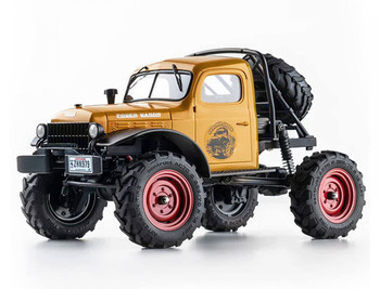 FMS FCX 1/24th Power Wagon Scaler RTR - Yellow V2 FMS12401RTRYLV2