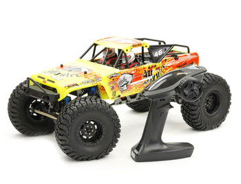 FTX Mauler 2.0 Rock Crawler 1/10th 4X4 Ready-To-Run Yellow FTX5575Y2 RTR