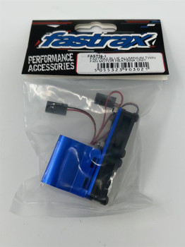 Fastrax Blue Aluminium Finned Twin Fan Motor Cooling Heatsink Unit FAST36-1 540