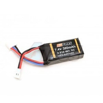 FMS ROC Hobby Lipo Battery 7.4V 2S 380mah For 1/12th Jimny FJ45 12th FMS-C1236