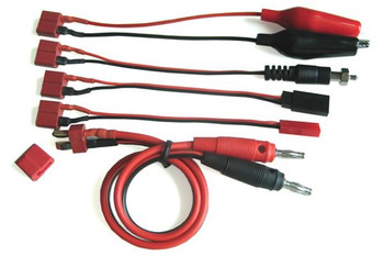 Etronix Multifunctional Charging Cable 4mm Deans To JST CROC Futaba Glow ET0285