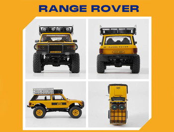 FMS 1/24th Range Rover First Generation RTR Yellow FMS12481RTRYL FCX24M