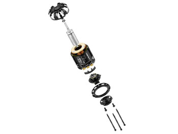 Hobbywing XERUN V10 13.5T G4R Black Motor HW30401749 10th Sendored Brushless
