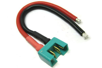 Etronix Female Multiplex MPX With 10cm 14AWG Silicone Wire ET0623 Green cable