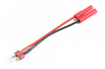 Etronix Male Deans to 4.0mm Connector w/ Housing Adaptor Not FMS ET0718 4mm