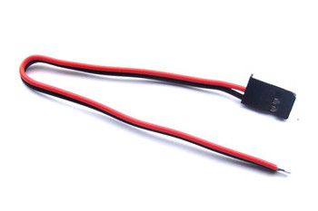 Etronix 15cm 22AWG Futaba Straight Battery Wire ET0745 Lead Male RC connector