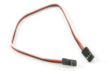 Etronix 30cm 22AWG Extension Wire w/ 2 JR Male Connector ET0757-30 Servo Lead