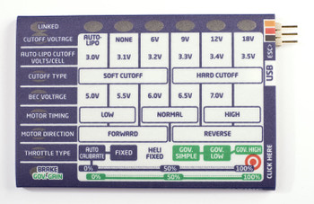 Field Link Programmer for Flying CC6301 Castle Creations Portable Tuning Card RC Field Link Programmer for Flying CC6301 Castle Creations Portable Tuning Card RC