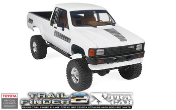 RC4WD Trail Finder 2 "LWB" RTR w/1987 Toyota XtraCab Hard Body WHITE Z-RTR0064