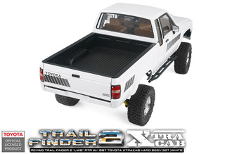 RC4WD Trail Finder 2 "LWB" RTR w/1987 Toyota XtraCab Hard Body WHITE Z-RTR0064