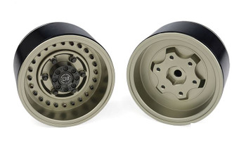 RC4WD Black Rhino Armory Internal Beadlock Deep Dish 2.2" Wheels Z-W0033