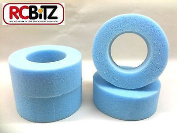 FOAM TYRE INSERTS x4 RC 1.9 Wheels Tyres eg Tamiya Lunchbox Pumpkin Wild Willy 2 Mad Bull