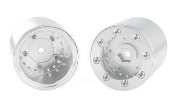 RC4WD Giant Puller 1.9" Beadlock Wheels Z-W0016 SILVER 12mm Hex or 4 Bolt mount