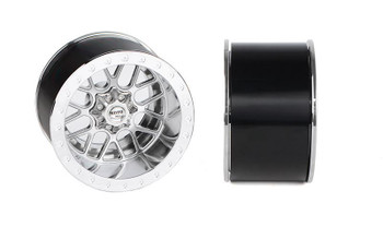 RC4WD Moto Metal 2.2" Siege Deep Dish Beadlock Wheels Z-W0078 CHROME Twin Sk