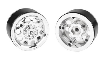 RC4WD Fuel Off-Road 1.9" FF31 Beadlock Wheels FRONT Z-W0352 12mm Hex CHROME