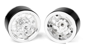 RC4WD Fuel Off-Road 1.9" FF31 Beadlock Wheels REAR Z-W0353 12mm Hex CHROME