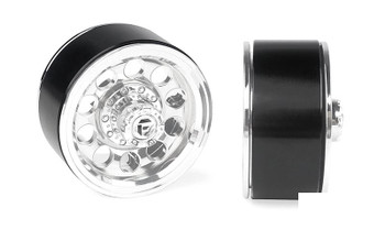 RC4WD Fuel Off-Road 1.9" FF31 Beadlock Wheels REAR Z-W0353 12mm Hex CHROME