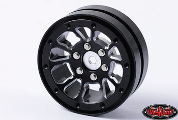 Black 1.9 Universal Beadlock Wheel D2 Z-W0181 RC4WD Moduler BUILD YOUR WAY