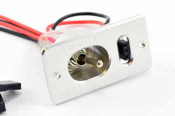Etronix Power Switch JR Plug Charge Socket 8.4v ET0770-1 22AWG Toggle Bulkhead