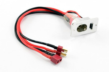 Etronix Power Switch Deans Plugs ET0770-2 Charge JR 8.4v 22AWG Toggle Bulkhead