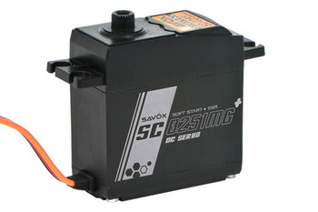 Savox Std Size Digital Servo Metal Gear 16Kg@6V Plus SAV-SC0251MG+ soft start RC