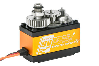 Savox 'High Voltage' Std Ultra Fast 25Kg 0.08@7.4V Updated SAV-SV1271SG+ HV 8.4v