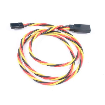 Etronix 60cm 22awg JR Twisted Extension Wire ET0738 600mm cable connection lead